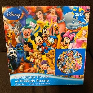 Disney circle of friends jigsaw puzzle